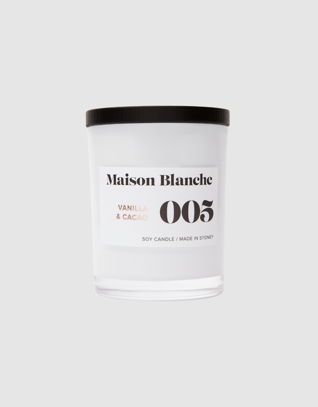 Maison Blanche - 005 Vanilla & Cacao - Medium Candle