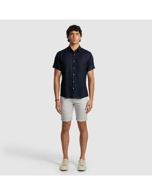 yd. - Lewis Pure Linen Shirt