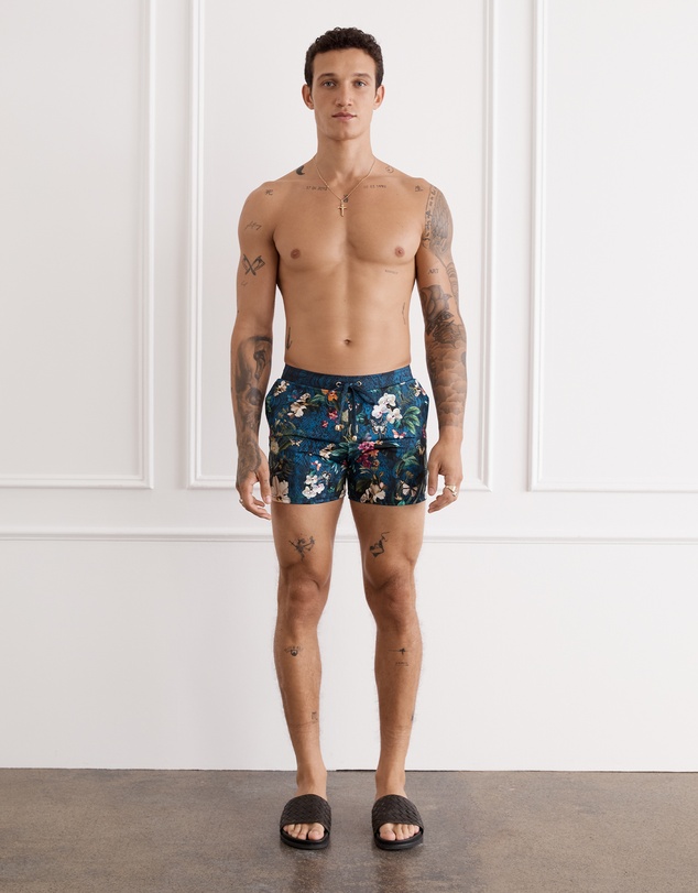 Aqua Blu Australia - Fritillaire Lycra Swim Shorts