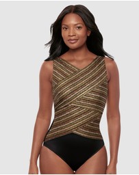 Miraclesuit Swimwear  - Sparkle Sands Brio High Neck Underwired One-Piece Shaping Swimsuit