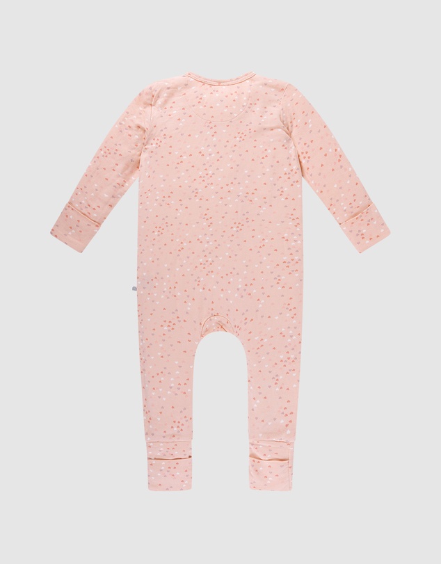 Kynd Baby - Day Or Night Onesie in Pink Heart