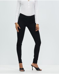 GUESS - Annette Mid Rise Skinny Jeans