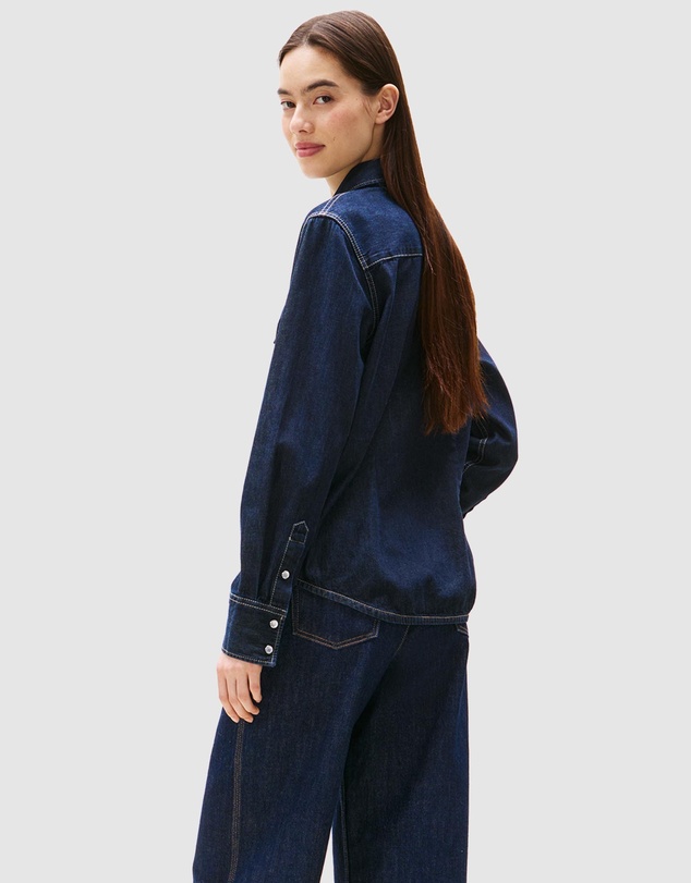 Tommy Jeans - Dark Denim Western Shirt