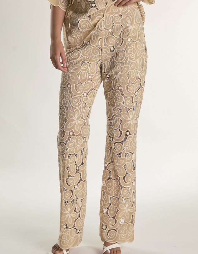 Glamorous - High Waisted Flared Trousers