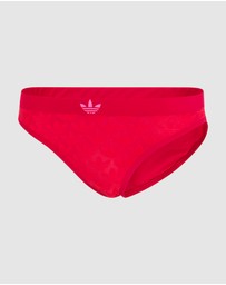 adidas Originals - Microterrot Monogram Logo Bikini Brief Underwear