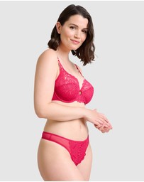 Sans Complexe - Attirance Low Rise Mesh & Lace Thong