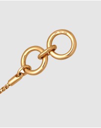 Kuzzoi - ICONIC EXCLUSIVE - Bracelet Men Rope Chain in 925 Sterling Silver Gold Plated