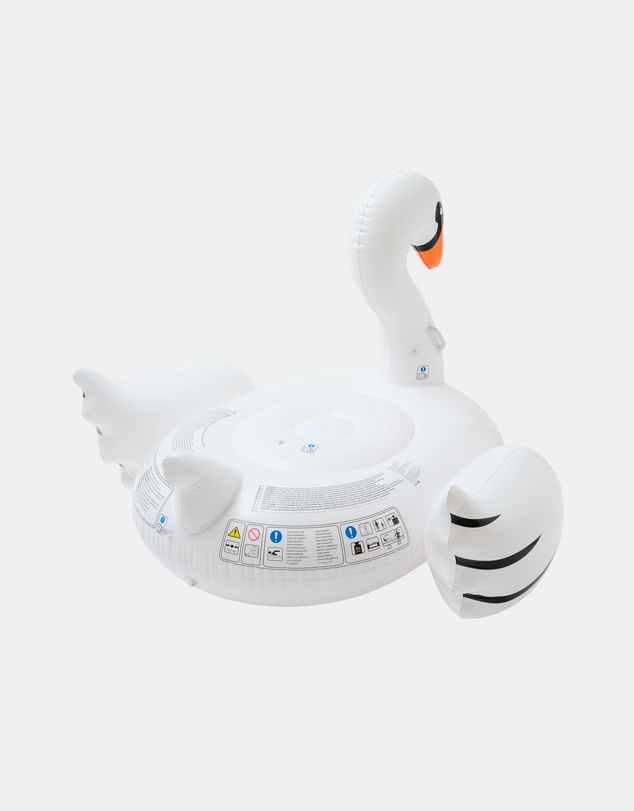 Sunnylife - The Resort Original Luxe Ride-On Float Swan