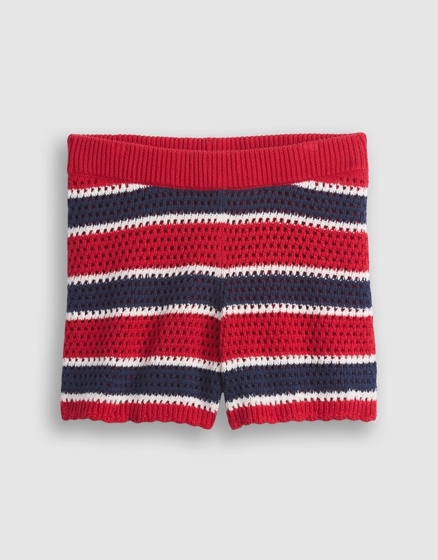 GAP - MB Stripe Crochet Shorts - Teens