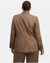 Forever New Curve - Harper Curve Double Breasted Blazer