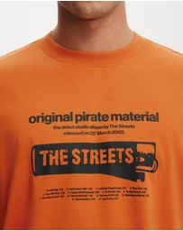Cotton On - Box Fit Premium Music T-Shirt