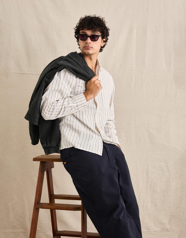 Rhythm - Low Tide LS Woven Shirt