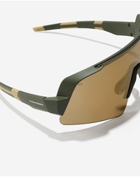 Hawkers Co - HAWKERS Nexus - Military Green Gold Sunglasses for Men and Women