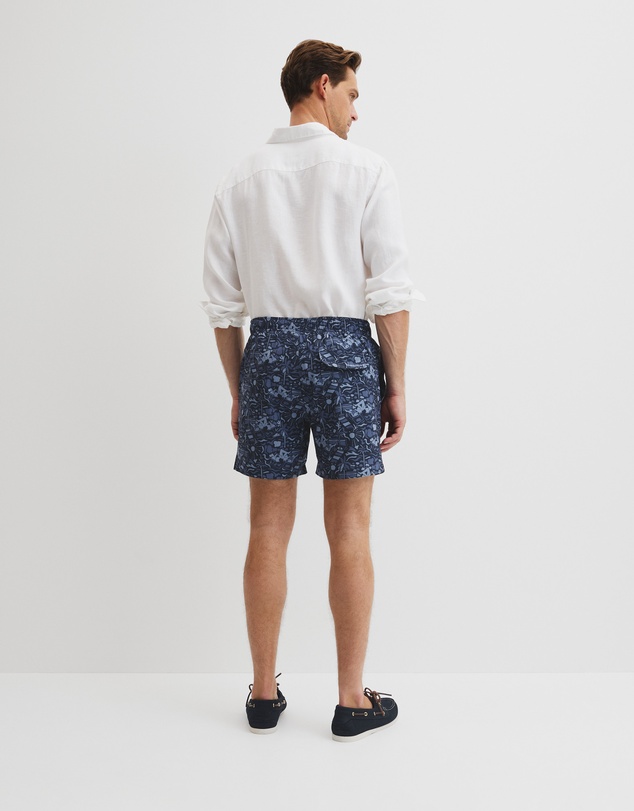 Country Road - Recycled Polyester Beach Print Swim Short