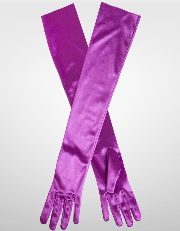 DENTS - Long Opera Satin Gloves