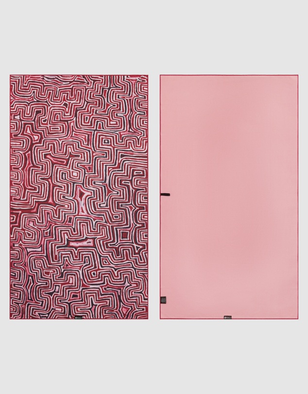 Gali Swimwear - Lukarrara (Red) Sand-Free Beach Towel