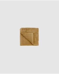 Bambury - Elvire Face Washer 33x33cm Tobacco