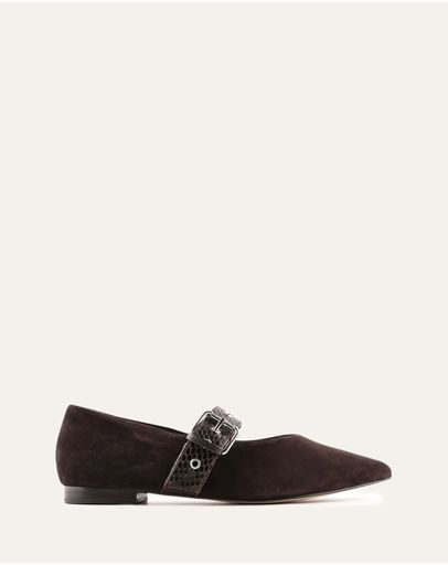 BITTER CHOC SUEDE
