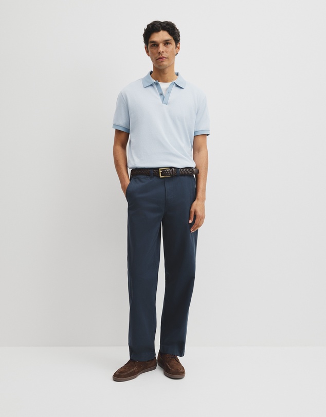 Country Road - Short Sleeve Jacquard Polo