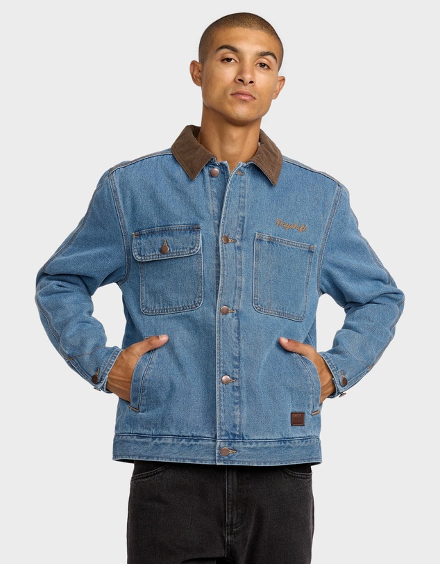 RVCA - Mens Post Dayshift Denim Jacket