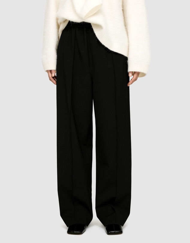 ARKET - Elastic-Waist Twill Trousers