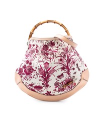 Pre-Loved by Azura Reborn - Pre-Loved Canvas Floral Peggy Bamboo Hobo
