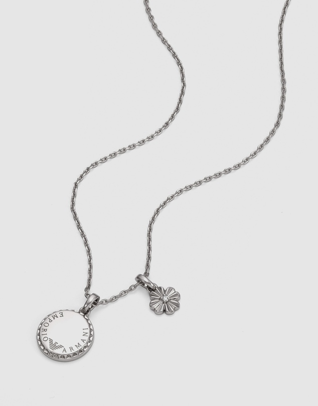 Emporio Armani - Emporio Armani Silver-Tone Necklace