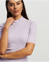 White By FTL - Gena Rib Top