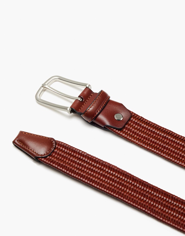 Aquila - Devon Leather Woven Belt