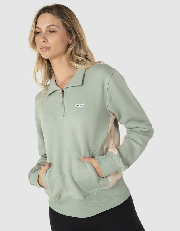 UNIT - UNIT Maven Ladies Half Zip Pullover Sweater