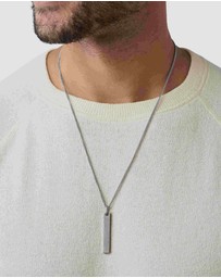 Fossil - Fossil Vintage Casual Silver Necklace JF03988040