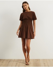 Atmos&Here - Maya Pleat Mini Dress