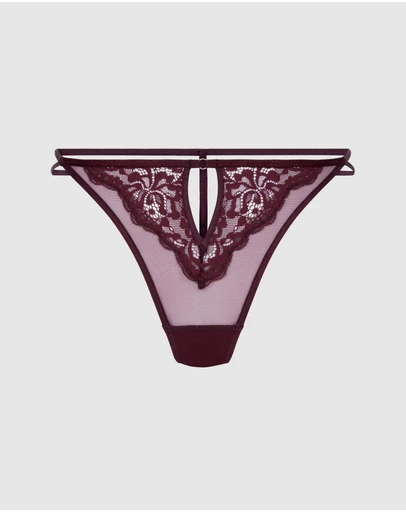 Hunkemoller - Cinnamon HL String Thong