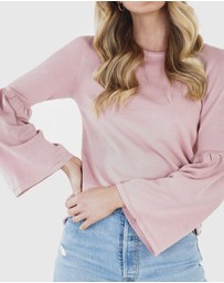 Amelius - Flare Sleeve Knit