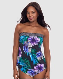 Miraclesuit Swimwear  - Flora Aura Hankini Underwired Convertible-to-Strapless Tankini Top