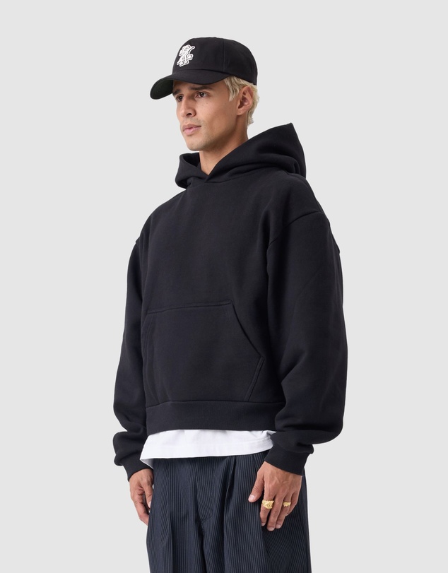 Zanerobe - Box Crop Hood Black