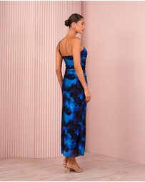 Azzurielle - Hailie One Shoulder Maxi Dress
