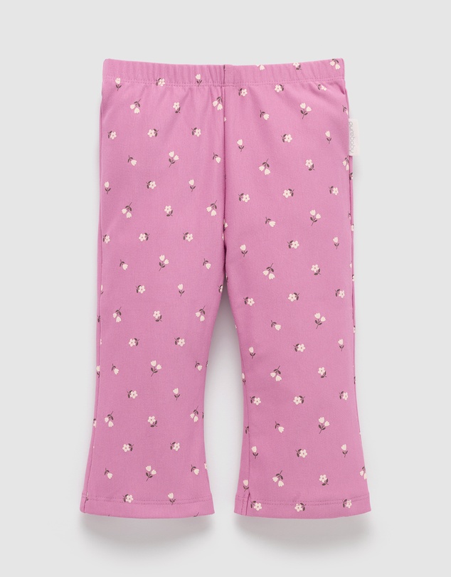 Purebaby - Flared Leggings-Kids-Babies
