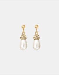 Kitte - Boudoir Earrings - Gold