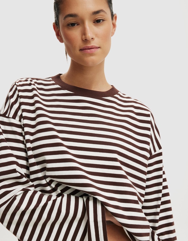 Cotton On - Boxy LS Top