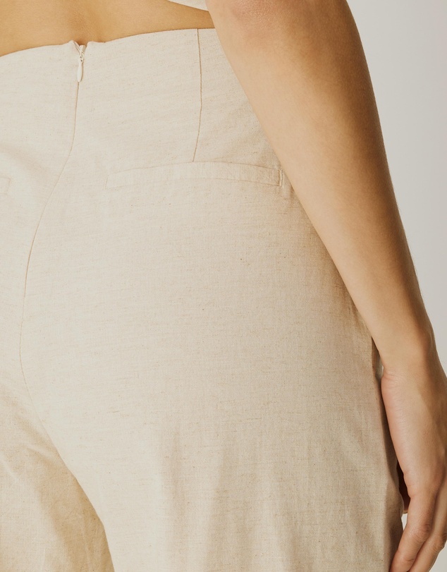 Atmos&Here - Nima Linen Blend Tailored Pants
