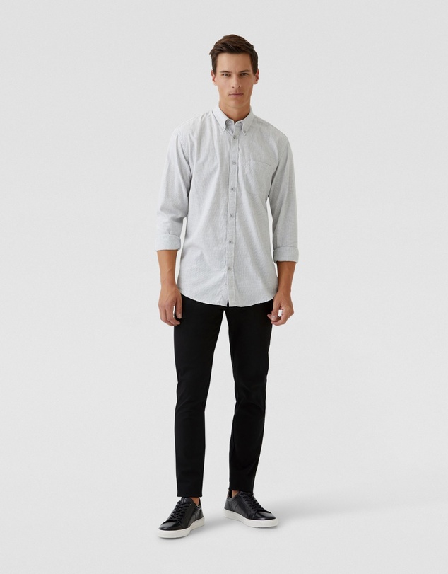 Oxford - Uxbridge Micro Houndtooth Shirt