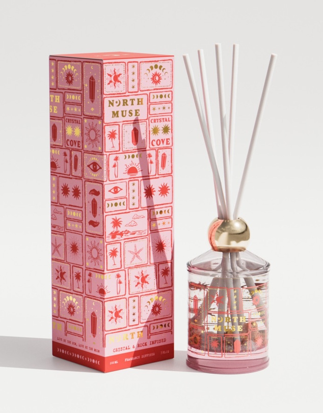 North Muse - Crystal Cove Mystic Rose Diffuser