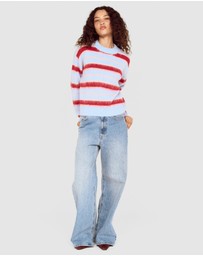 MINKPINK - Elka Stripe Knit Jumper