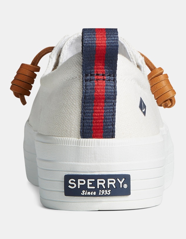 Sperry - Crest Vibe Platform Canvas White- Women's
