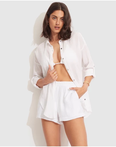 Seafolly - Classic Beach Shirt