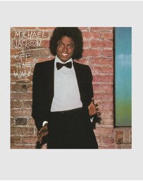Sony Music - Crosley Record Storage Crate Michael Jackson Off The Wall Vinyl Album Bundle