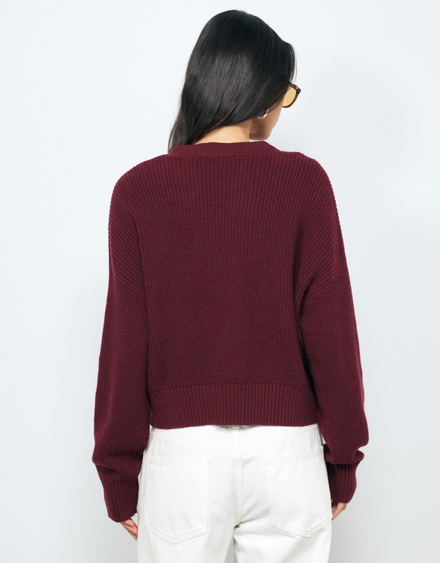 AERE - Cotton Cashmere Blend Relaxed Jumper