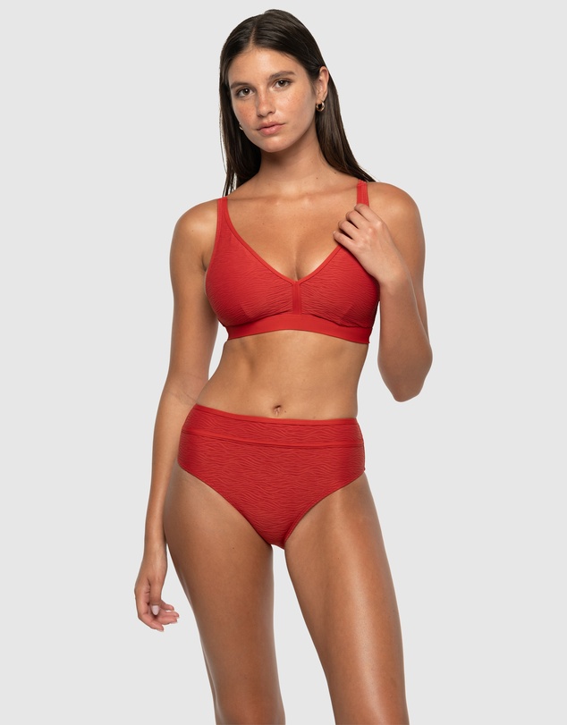 Nip Tuck Swim - Parvati Maevis High Waist Bind Bikini Pant