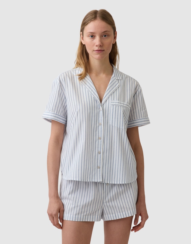 GAP - Poplin SS PJ Top